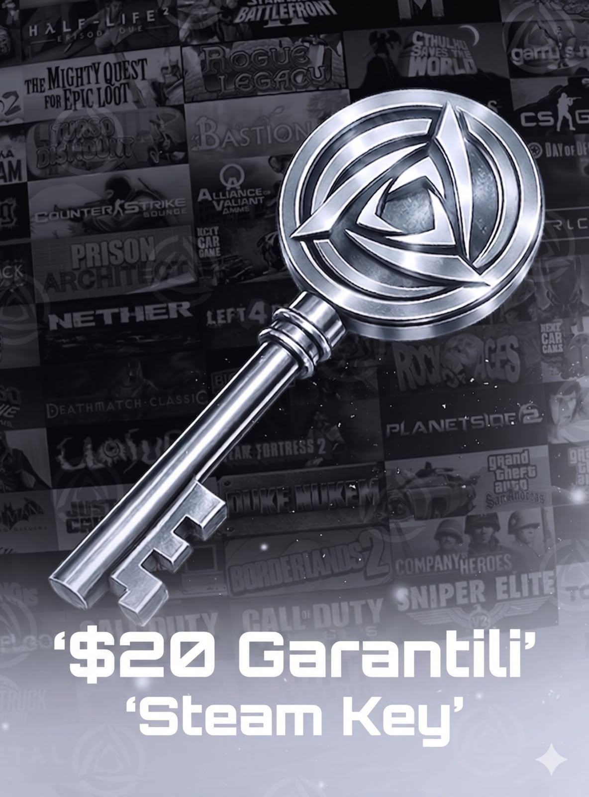 STEAM RANDOM KEY (20$)