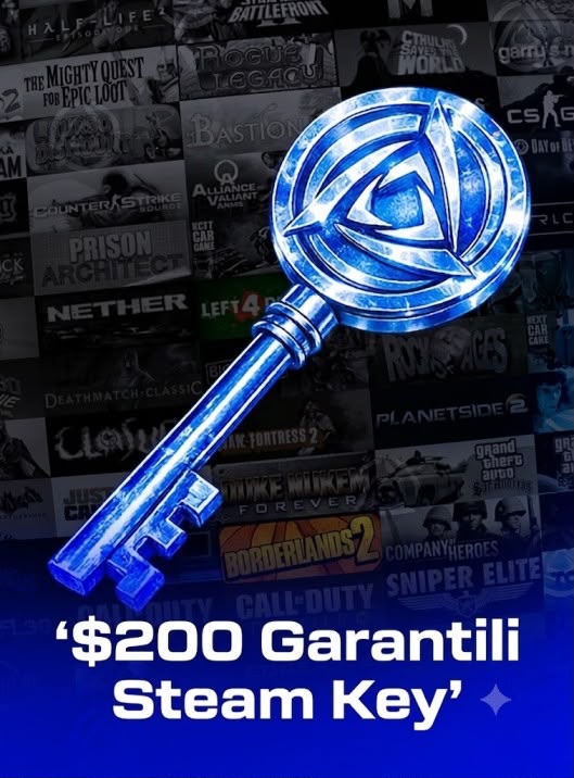 STEAM RANDOM KEY (200$)